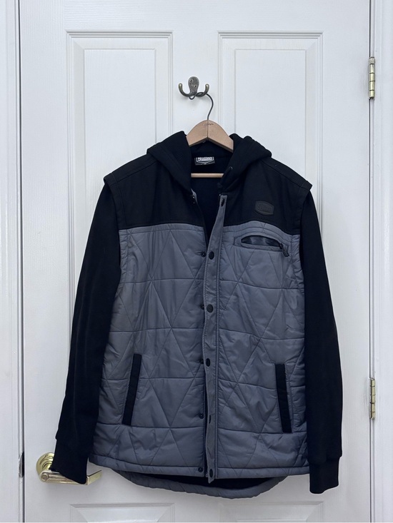 Sullen Other - Sullen Clothing "Storm" jacket in black and grey.